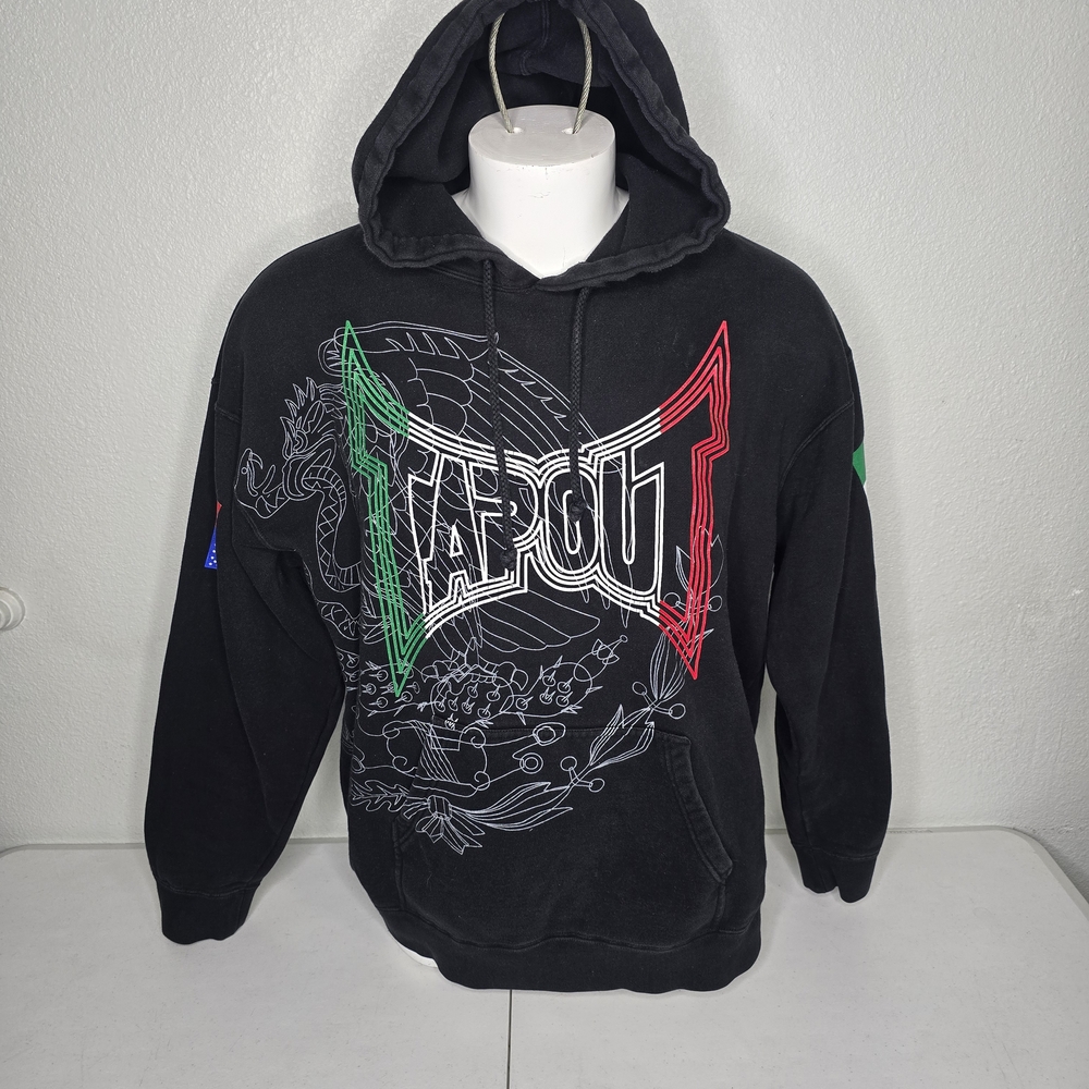Tapout Black Hoodie for Men